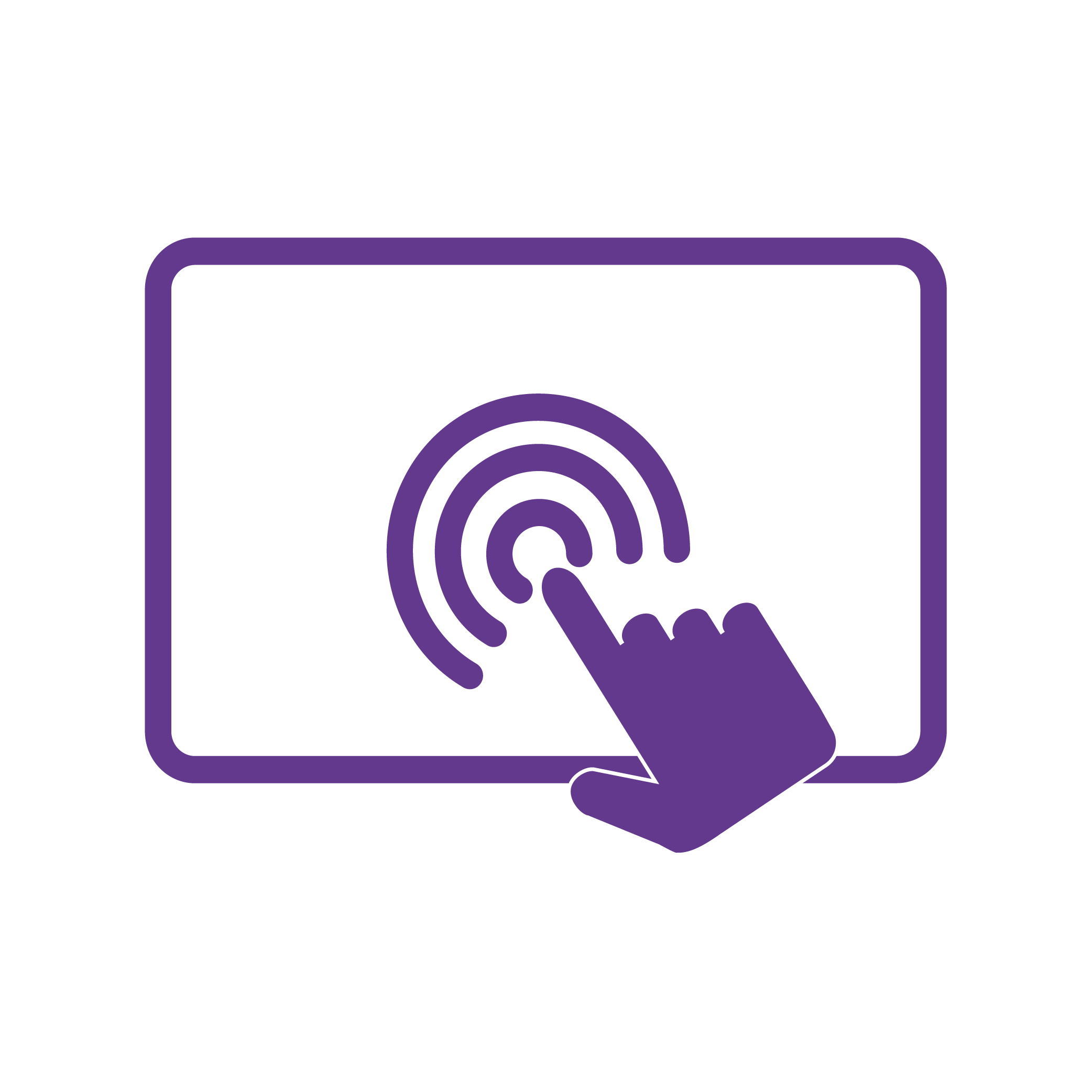 Picto écran numérique interactif